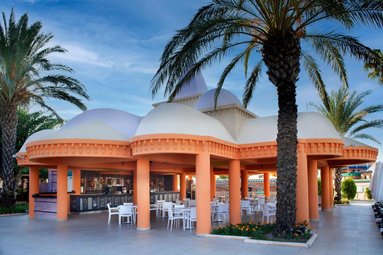 Kamelya Aishen Club & Aqua Ultra All Inclusive Kids Concept Side Exterior photo The resort's main bar