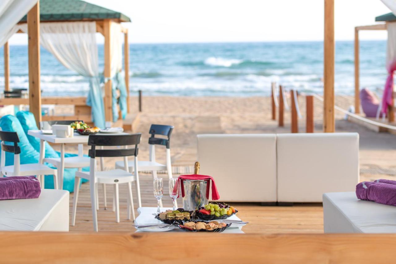 Kamelya Aishen Club & Aqua Ultra All Inclusive Kids Concept Side Exterior photo Beach bar